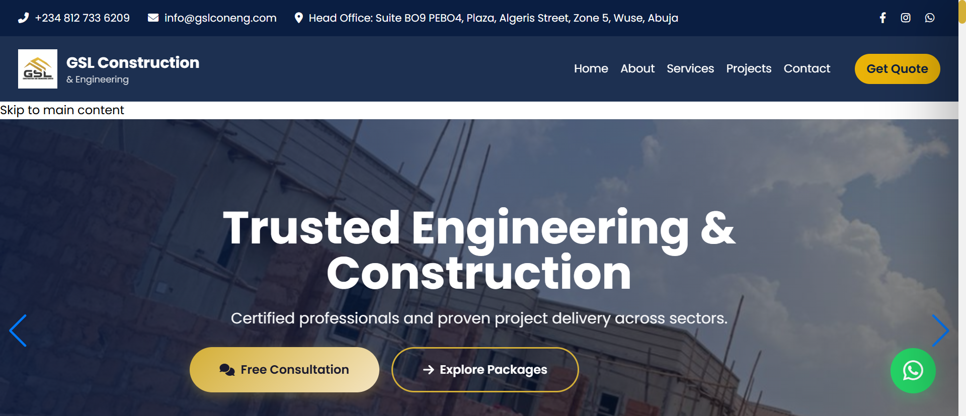 GSL Construction & Engineering Limited